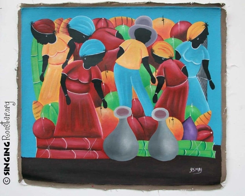 Buy Haitian Paintings online: variety of sizes, scenes, colors